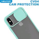 NEWTOP CV04 CAM PROTECTION COVER XIAOMI POCO X3 - X3 NFC - X3 PRO (Xiaomi - POCO X3 - Azzurro)