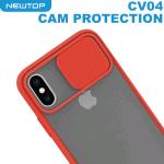 NEWTOP CV04 CAM PROTECTION COVER XIAOMI REDMI NOTE 10 4G - NOTE 10S (Xiaomi - Redmi Note 10 - Rosso)