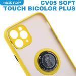 NEWTOP CV05 SOFT TOUCH BICOLOR PLUS COVER APPLE IPHONE 12 PRO (APPLE - Iphone 12 Pro - Giallo)