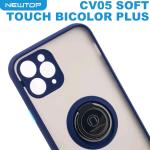 NEWTOP CV05 SOFT TOUCH BICOLOR PLUS COVER APPLE IPHONE XS MAX (APPLE - iPhone XS MAX - Blu)