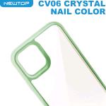 NEWTOP CV06 CRYSTAL NAIL COLOR COVER APPLE IPHONE 11 PRO MAX (APPLE - Iphone 11 Pro Max - Azzurro)