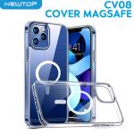NEWTOP CV08 COVER MAGSAFE APPLE IPHONE 12 PRO MAX (APPLE - Iphone 12 Pro Max - Trasparente)