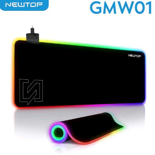 newtop gmw01 tappeto mouse gaming rgb