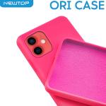 NEWTOP ORI CASE COVER SAMSUNG GALAXY A22 4G (SAMSUNG - Galaxy A22 4g - Fuxia)