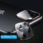 NEWTOP VETRO FOTOCAMERA IPHONE 11 PRO-11 PRO MAX (APPLE - Iphone 11 Pro - 11 Pro Max - Oro)