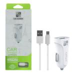 OXYN CARICATORE AUTO 1A 1USB CON CAVO MICRO USB