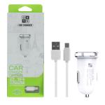 OXYN CARICATORE AUTO 2.1A 2USB CON CAVO MICRO USB