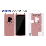 SMILE CAT CASE COVER SAMSUNG GALAXY S9+ (SAMSUNG - Galaxy S9+ - Rosa)