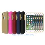 TPU + PC 2 IN 1 ELETRIC SOFT OIL COVER IPHONE 6G-6S (APPLE - Iphone 6 - 6S - Oro)