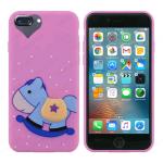 TPU KID ANIMAL COVER IPHONE 7 PLUS HORSE