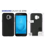 TPU MATTE OIL WITH BUTTON COVER SAMSUNG GALAXY J2 2018 (SAMSUNG - Galaxy J2 2018 - Nero)