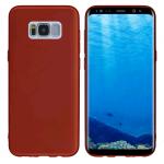 TPU MATTE OIL WITH BUTTON COVER SAMSUNG GALAXY S8 (SAMSUNG - Galaxy S8 - Rosso)