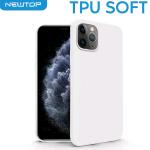 TPU SOFT CASE COVER APPLE IPHONE 5G-5S-5SE ''NO LOGO'' (APPLE - Iphone 5G-5S-5SE - Bianco senza foro logo)