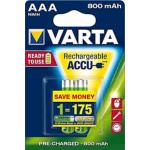VARTA PILA AAA RICARICABILE 800MAH X 2 (Varta Recharge Accu Power - AAA 800 mah)