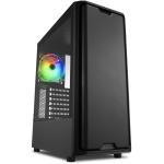 SHARKOON SK3 RGB CASE ATX IN FIBRA DI CARBONIO NERO