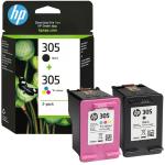 CART. HP 305 BK + 305 COL. PACK