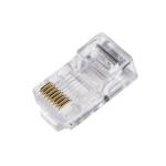 PLUG DI RETE RJ45 8 POLI CAT6 SCHERMATO 