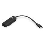 CONVERT. USB TIPO C 3.1 TO SATA 2,5" EWENT NERO