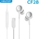 NEWTOP CF28 AURICOLARE UNIVERSALE TYPE-C BIANCO