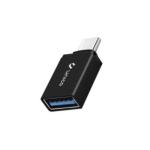 ADATTATORE DA USB 3 FEMMINA A USB TIPO C MASCHIO UNICO NERO/ ARGENTO