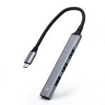 HUB USB TIPO C MINI 4 PORTE EWENT EW1145 NERO