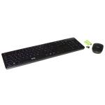 TASTIERA WIRELESS CON MOUSE LINK NERA