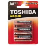 BATTERIA STILO 4PCS ALKALINA TOSHIBA