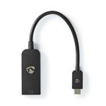 ADATTATORE USB TIPO C  A DISPLAYPORT FEMMINA NEDIS NERO