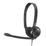 CUFFIA STEREO CON MICROFONO PC 8 USB SENNHEISER NERO