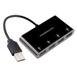 HUB USB 3.0 4 PORTE MD-U101 MEDIACOM NERO