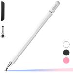 Penna Touch Stylus, Universale Pencil Pennino per Apple iPad Pro Gen/Air/Mini/iPhone/Android/Samsung BIANCO