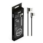 CAVO DATI/RICARICA USB TIPO C 1MT ANGOLARE V-TAC NERO