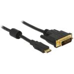 ADATTATORE MINI HDMI C MASCHIO - DVI 24+1 MASCHIO MT 2 DELOCK