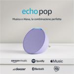 AMAZON ECHO POP ALEXA MODELLO 2023 LAVANDA