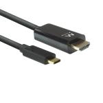 CAVO VIDEO USB C A HDMI MASCHIO 4K 60HZ EWENT NERO