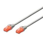 CAVO DI RETE 0.5MT CAT 6 BIANCO EWENT