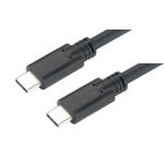 CAVO DATI/RICARICA USB 2.0 TIPO C 1MT M/M NERO ALANTIK