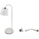 LAMPADA LED DA TAVOLO PORTATILE RICARICABILE ALBA BIANCA MAJESTIC