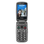 BRONDI CELLULARE AMICO SICURO PLUS BLACK METAL