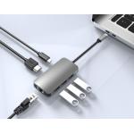 DOCKING STATION 6 PORTE CON RETE GIGABIT HDMI USB-C E 3 PORTE USB 3.0 LINK