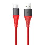 CAVO RICARICA USB USB TIPO C 1MT ROSSO ROCK SPACE
