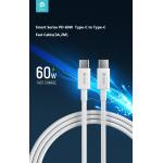 CAVO DATI/RICARICA USB TIPO C 3A 2MT 60W DEVIA