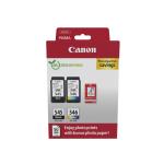 CART. CANON PG 545/546 CON CARTA FOTOGRAFICA 50FG. MULTIPACK