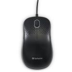 VERBATIM 49024 SILENT MOUSE OTTICO ULTRA SILENZIOSO USB-A 3 PULSANTI 1.000 DPI GRIGIO/NERO