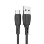 CAVO DATI/RICARICA USB TIPO C 3.0A  2MT. NERO VIPFAN