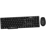 TASTIERA + MOUSE WIRELESS TECHMADE NERO