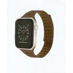 CINTURINO PER SMART WATCH LEATHER CHAIN STRAP IAQUA MARRONE