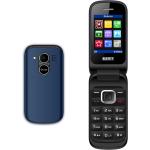 SAIET CANDY LCD 2.4" FLIP ATTIVO FOT. TORCIA VIVAVOCE BLU SCURO