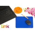 TAPPETINO MOUSE  PAD 26X21X3MM BLU LINK