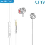 AURICOLARE + MIC UNIVERSALE CF19 NEWTOP BIANCO